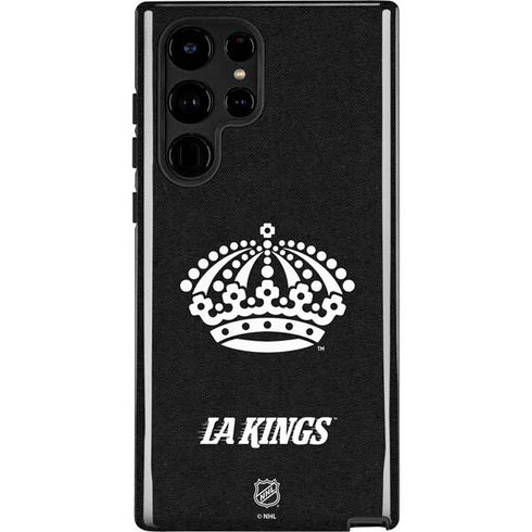 NHL Los Angeles Kings Black Background Galaxy S22 Ultra Pro Case