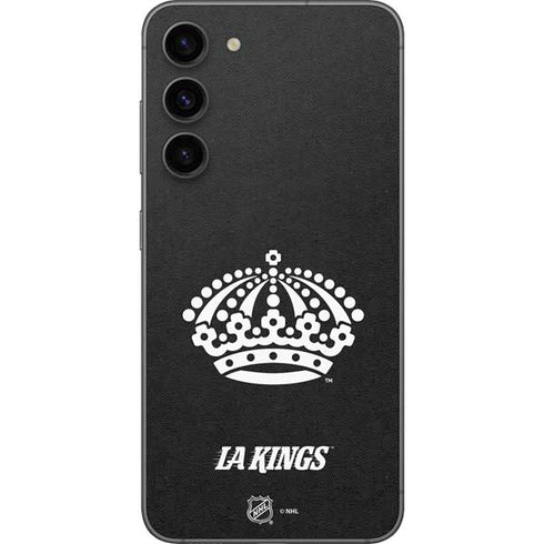 NHL Los Angeles Kings Black Background Galaxy S23 FE Skin