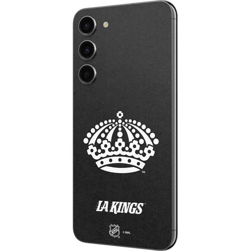 NHL Los Angeles Kings Black Background Galaxy S23 FE Skin
