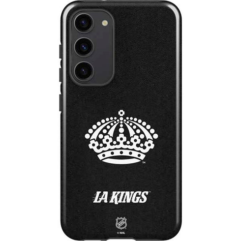 NHL Los Angeles Kings Black Background Galaxy S23 Plus Pro Case