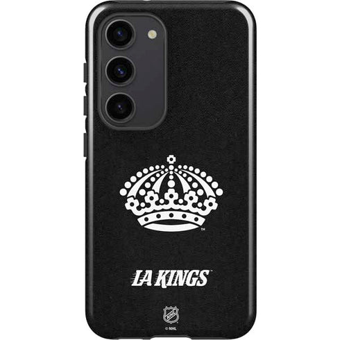 NHL Los Angeles Kings Black Background Galaxy S23 Pro Case