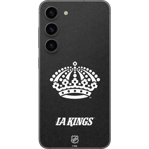 NHL Los Angeles Kings Black Background Galaxy S23 Skin