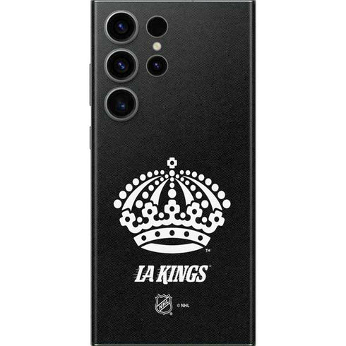 NHL Los Angeles Kings Black Background Galaxy S23 Ultra Skin