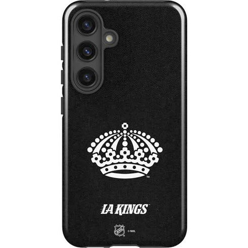 NHL Los Angeles Kings Black Background Galaxy S25 Impact Case