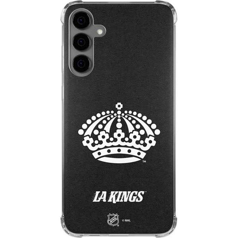 NHL Los Angeles Kings Black Background Galaxy S24 Plus Clear Case