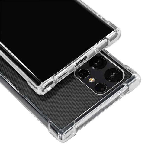 NHL Los Angeles Kings Black Background Galaxy S24 Ultra Clear Case