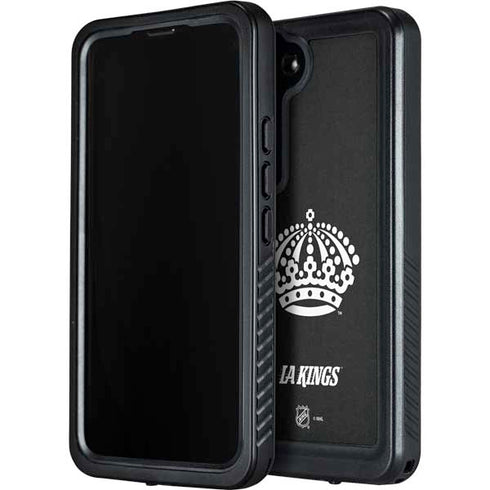 NHL Los Angeles Kings Black Background Galaxy S24 Waterproof Case