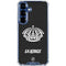 NHL Los Angeles Kings Black Background Galaxy S25 FE Clear Case