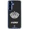 NHL Los Angeles Kings Black Background Galaxy S25 Plus Clear Case