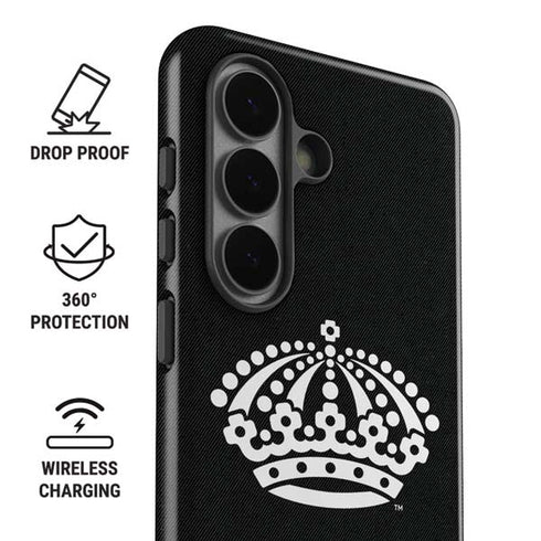 NHL Los Angeles Kings Black Background Galaxy S26 Plus Impact Case