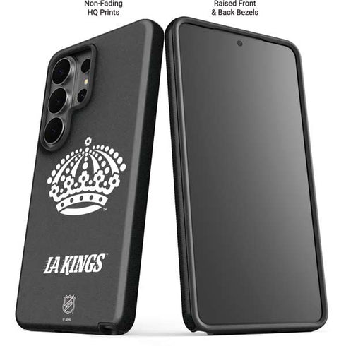 NHL Los Angeles Kings Black Background Galaxy S26 Ultra Impact Case