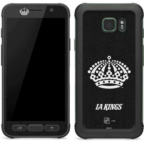 NHL Los Angeles Kings Black Background Galaxy S7 Active Skin