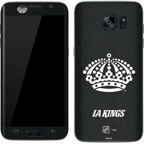 NHL Los Angeles Kings Black Background Galaxy S7 Skin