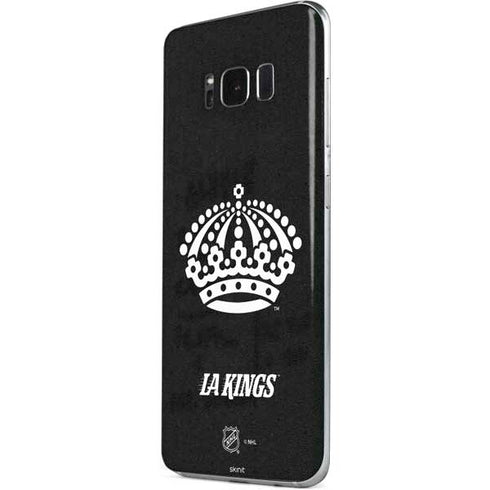 NHL Los Angeles Kings Black Background Galaxy S8 Skin