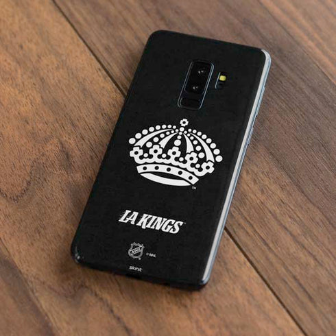 NHL Los Angeles Kings Black Background Galaxy S9 Plus Skin