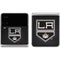 NHL Los Angeles Kings Black Background Galaxy Z Flip4 5G Skin