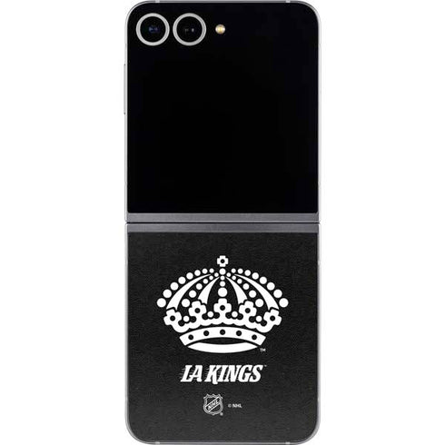 NHL Los Angeles Kings Black Background Galaxy Z Flip6 Skin