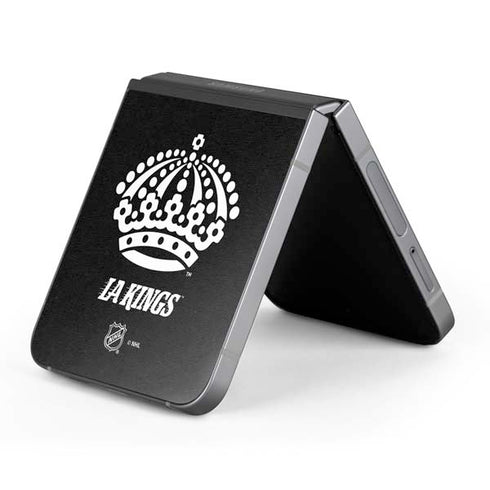 NHL Los Angeles Kings Black Background Galaxy Z Flip6 Skin