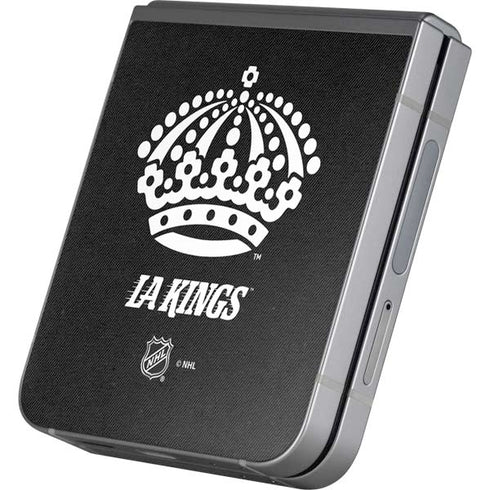NHL Los Angeles Kings Black Background Galaxy Z Flip6 Skin