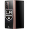 NHL Los Angeles Kings Black Background Galaxy Z Fold2 5G Skin