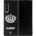 NHL Los Angeles Kings Black Background Galaxy Z Fold3 5G Skin