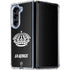 NHL Los Angeles Kings Black Background Galaxy Z Fold5 5G Clear Case