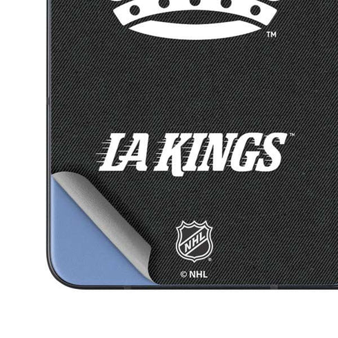 NHL Los Angeles Kings Black Background Galaxy Z Fold5 5G Skin