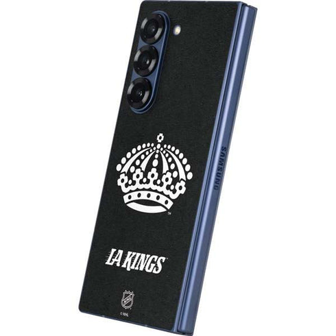 NHL Los Angeles Kings Black Background Galaxy Z Fold6 Skin