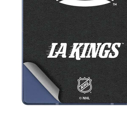 NHL Los Angeles Kings Black Background Galaxy Z Fold6 Skin