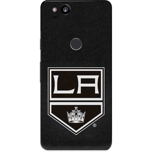 NHL Los Angeles Kings Black Background Google Pixel 2 Skin