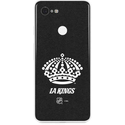 NHL Los Angeles Kings Black Background Google Pixel 3 Skin