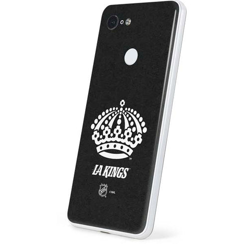 NHL Los Angeles Kings Black Background Google Pixel 3 Skin