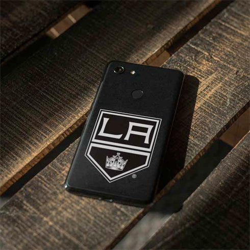 NHL Los Angeles Kings Black Background Google Pixel 3 XL Skin