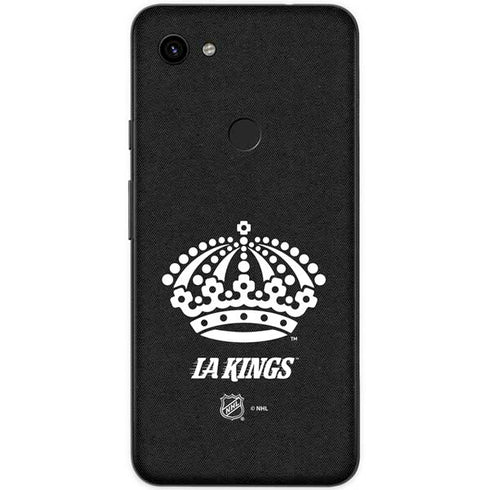 NHL Los Angeles Kings Black Background Google Pixel 3a Skin