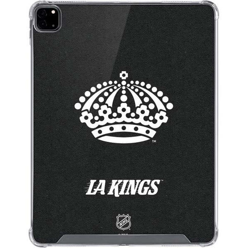 NHL Los Angeles Kings Black Background iPad Pro 12.9in (2020) Clear Case