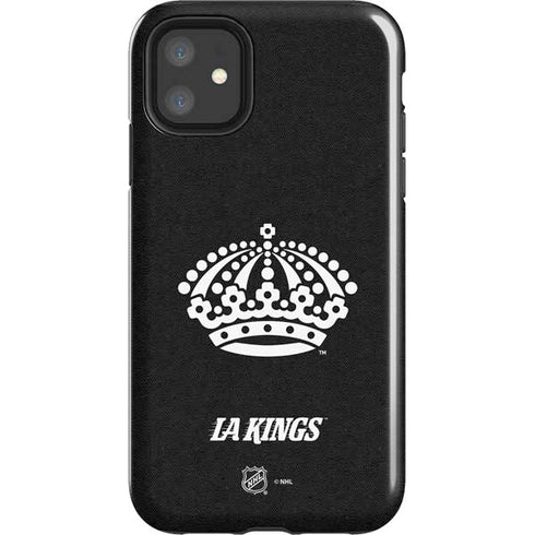 NHL Los Angeles Kings Black Background iPhone 11 Impact Case