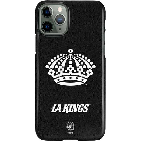 NHL Los Angeles Kings Black Background iPhone 11 Pro Lite Case
