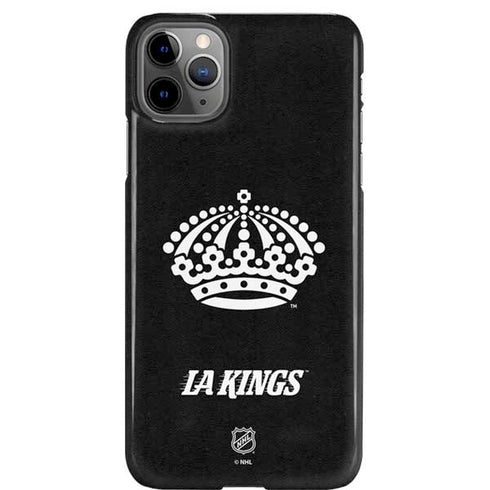 NHL Los Angeles Kings Black Background iPhone 11 Pro Max Lite Case