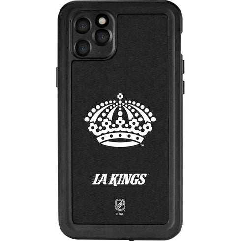 NHL Los Angeles Kings Black Background iPhone 11 Pro Max Waterproof Case