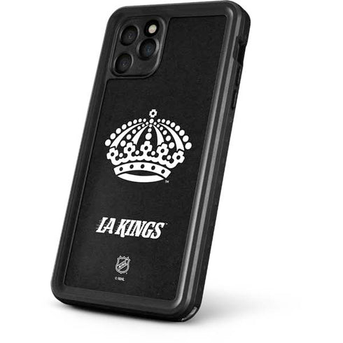 NHL Los Angeles Kings Black Background iPhone 11 Pro Max Waterproof Case