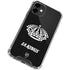 NHL Los Angeles Kings Black Background iPhone 12 Clear Case