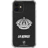 NHL Los Angeles Kings Black Background iPhone 12 Mini Clear Case