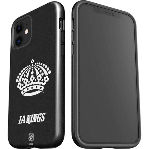 NHL Los Angeles Kings Black Background iPhone 12 Mini Impact Case