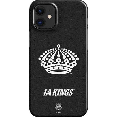 NHL Los Angeles Kings Black Background iPhone 12 Mini Lite Case
