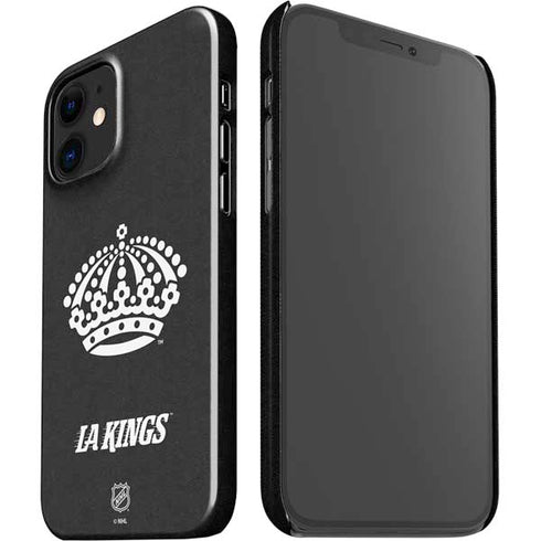 NHL Los Angeles Kings Black Background iPhone 12 Mini Lite Case