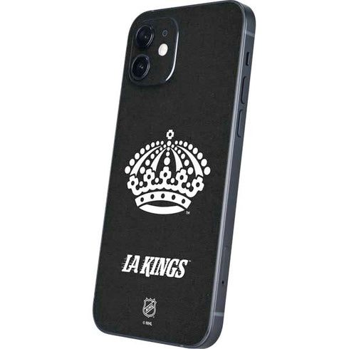 NHL Los Angeles Kings Black Background iPhone 12 Mini Skin