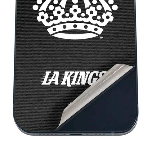 NHL Los Angeles Kings Black Background iPhone 12 Mini Skin