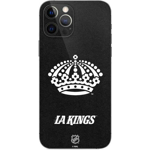 NHL Los Angeles Kings Black Background iPhone 12 Pro Skin