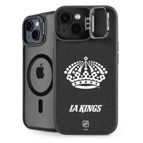 NHL Los Angeles Kings Black Background iPhone 13 Kickstand Case