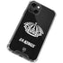 NHL Los Angeles Kings Black Background iPhone 13 Mini Clear Case